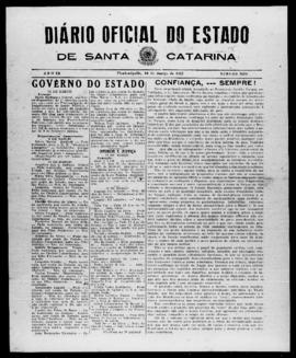 Diário Oficial do Estado de Santa Catarina. Ano 9. N° 2218 de 16/03/1942