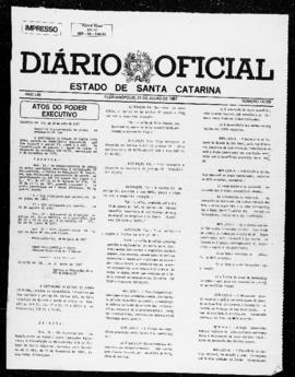 Diário Oficial do Estado de Santa Catarina. Ano 53. N° 13259 de 31/07/1987