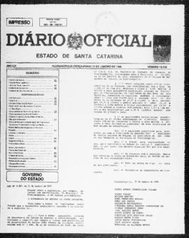 Diário Oficial do Estado de Santa Catarina. Ano 61. N° 15115 de 31/01/1995