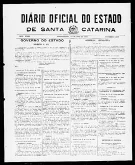 Diário Oficial do Estado de Santa Catarina. Ano 22. N° 5349 de 13/04/1955