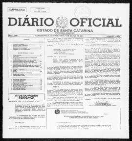 Diário Oficial do Estado de Santa Catarina. Ano 68. N° 16620 de 14/03/2001