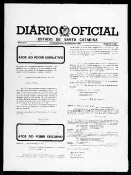 Diário Oficial do Estado de Santa Catarina. Ano 46. N° 11486 de 30/05/1980