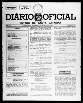 Diário Oficial do Estado de Santa Catarina. Ano 62. N° 15247 de 15/08/1995