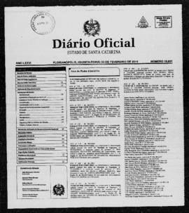 Diário Oficial do Estado de Santa Catarina. Ano 76. N° 19021 de 03/02/2011