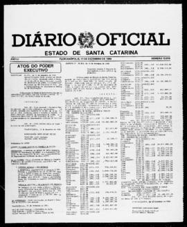 Diário Oficial do Estado de Santa Catarina. Ano 51. N° 12610 de 17/12/1984