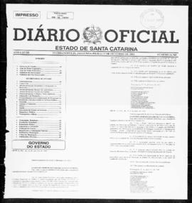 Diário Oficial do Estado de Santa Catarina. Ano 68. N° 16765 de 15/10/2001