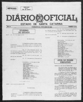 Diário Oficial do Estado de Santa Catarina. Ano 55. N° 13722 de 15/06/1989