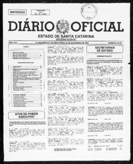 Diário Oficial do Estado de Santa Catarina. Ano 66. N° 16297 de 24/11/1999