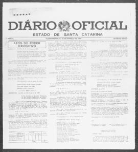 Diário Oficial do Estado de Santa Catarina. Ano 50. N° 12423 de 15/03/1984