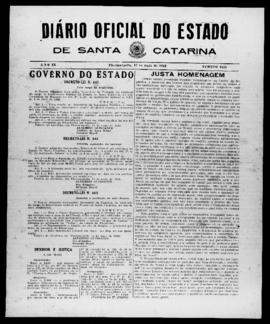 Diário Oficial do Estado de Santa Catarina. Ano 9. N° 2255 de 12/05/1942