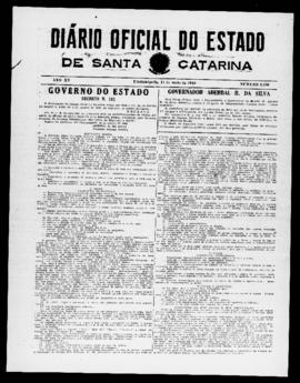 Diário Oficial do Estado de Santa Catarina. Ano 15. N° 3700 de 11/05/1948
