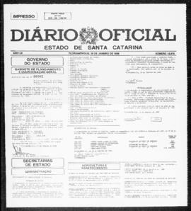 Diário Oficial do Estado de Santa Catarina. Ano 52. N° 12879 de 20/01/1986