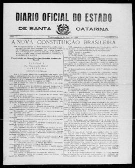 Diário Oficial do Estado de Santa Catarina. Ano 1. N° 109 de 19/07/1934