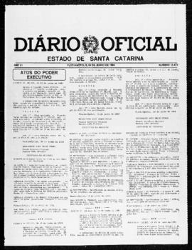Diário Oficial do Estado de Santa Catarina. Ano 51. N° 12477 de 04/06/1984