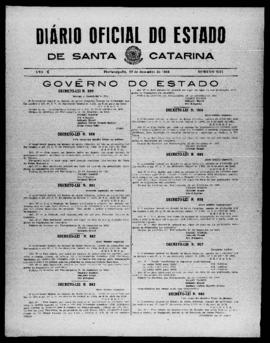 Diário Oficial do Estado de Santa Catarina. Ano 10. N° 2645 de 22/12/1943