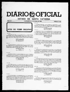 Diário Oficial do Estado de Santa Catarina. Ano 46. N° 11459 de 22/04/1980