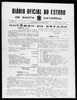 Diário Oficial do Estado de Santa Catarina. Ano 5. N° 1269 de 03/08/1938