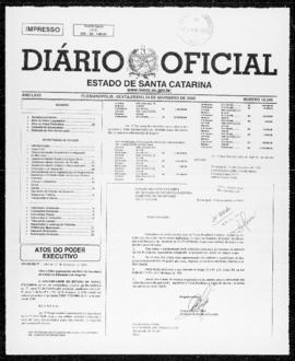 Diário Oficial do Estado de Santa Catarina. Ano 67. N° 16546 de 24/11/2000