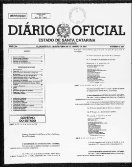 Diário Oficial do Estado de Santa Catarina. Ano 66. N° 16326 de 06/01/2000