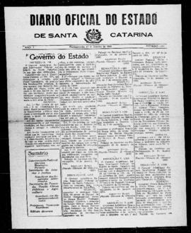 Diário Oficial do Estado de Santa Catarina. Ano 1. N° 254 de 17/01/1935