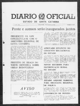 Diário Oficial do Estado de Santa Catarina. Ano 40. N° 10163 de 27/01/1975