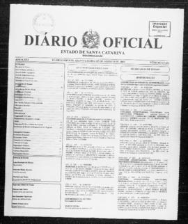 Diário Oficial do Estado de Santa Catarina. Ano 71. N° 17451 de 05/08/2004
