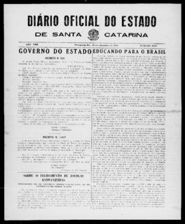 Diário Oficial do Estado de Santa Catarina. Ano 8. N° 2108 de 29/09/1941