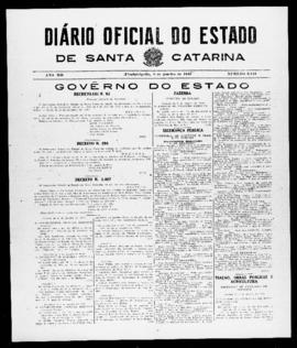 Diário Oficial do Estado de Santa Catarina. Ano 12. N° 3141 de 08/01/1946