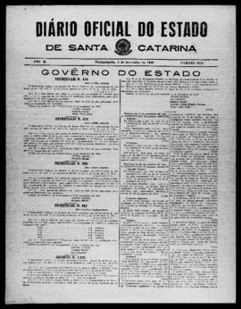 Diário Oficial do Estado de Santa Catarina. Ano 10. N° 2615 de 04/11/1943