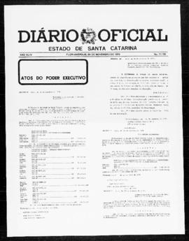 Diário Oficial do Estado de Santa Catarina. Ano 43. N° 11100 de 01/11/1978