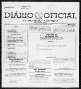 Diário Oficial do Estado de Santa Catarina. Ano 67. N° 16586 de 23/01/2001