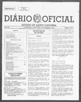 Diário Oficial do Estado de Santa Catarina. Ano 63. N° 15516 de 17/09/1996