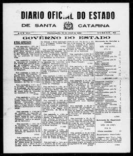 Diário Oficial do Estado de Santa Catarina. Ano 3. N° 616 de 16/04/1936
