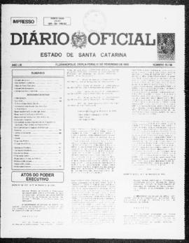 Diário Oficial do Estado de Santa Catarina. Ano 61. N° 15130 de 21/02/1995