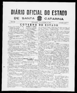 Diário Oficial do Estado de Santa Catarina. Ano 20. N° 5039 de 14/12/1953