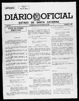 Diário Oficial do Estado de Santa Catarina. Ano 53. N° 13218 de 03/06/1987