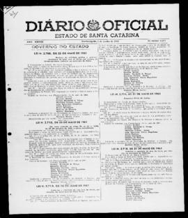 Diário Oficial do Estado de Santa Catarina. Ano 28. N° 6817 de 05/06/1961