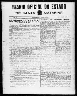 Diário Oficial do Estado de Santa Catarina. Ano 5. N° 1210 de 19/05/1938