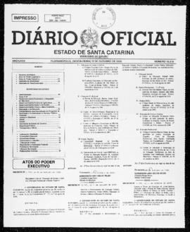 Diário Oficial do Estado de Santa Catarina. Ano 67. N° 16518 de 13/10/2000