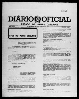 Diário Oficial do Estado de Santa Catarina. Ano 47. N° 11837 de 29/10/1981