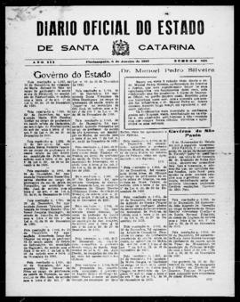 Diário Oficial do Estado de Santa Catarina. Ano 3. N° 825 de 06/01/1937