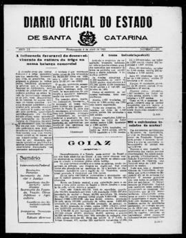 Diário Oficial do Estado de Santa Catarina. Ano 2. N° 320 de 08/04/1935