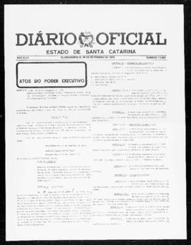 Diário Oficial do Estado de Santa Catarina. Ano 43. N° 11066 de 14/09/1978