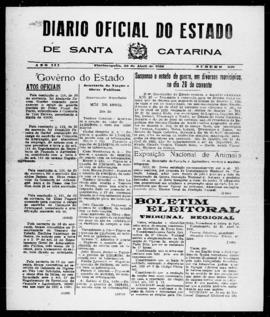Diário Oficial do Estado de Santa Catarina. Ano 3. N° 620 de 22/04/1936