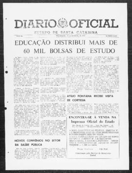 Diário Oficial do Estado de Santa Catarina. Ano 40. N° 10122 de 25/11/1974