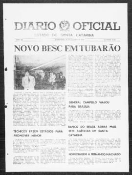 Diário Oficial do Estado de Santa Catarina. Ano 40. N° 10125 de 28/11/1974