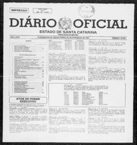Diário Oficial do Estado de Santa Catarina. Ano 68. N° 16594 de 02/02/2001