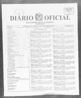 Diário Oficial do Estado de Santa Catarina. Ano 70. N° 17144 de 30/04/2003