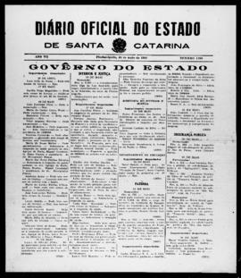 Diário Oficial do Estado de Santa Catarina. Ano 7. N° 1769 de 24/05/1940