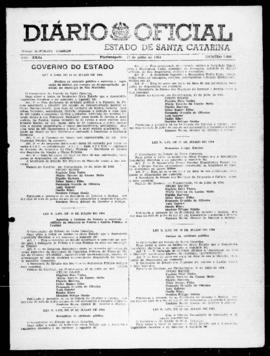 Diário Oficial do Estado de Santa Catarina. Ano 31. N° 7600 de 17/07/1964
